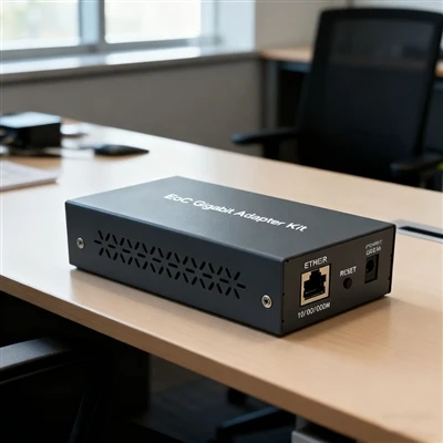 EoC gigabitu adapteru komplekti kļūst par ieteicamo izvēli tīkla jauninājumie...