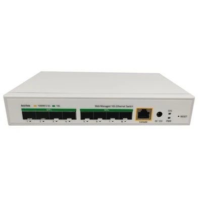 Slāņa3 8-porta 10G SFP+ slēdzis